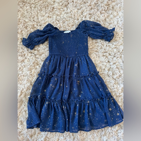 Ivy City Co Other - Ivy City Co Midnight Sky Kids Dress